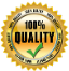100% Quality Assured Badge